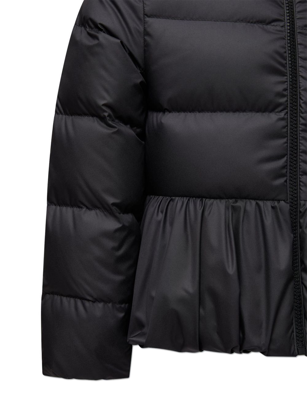 Giubbotto Elisaveta nero per bambina 9541A00119597YW 999 Moncler Kids 