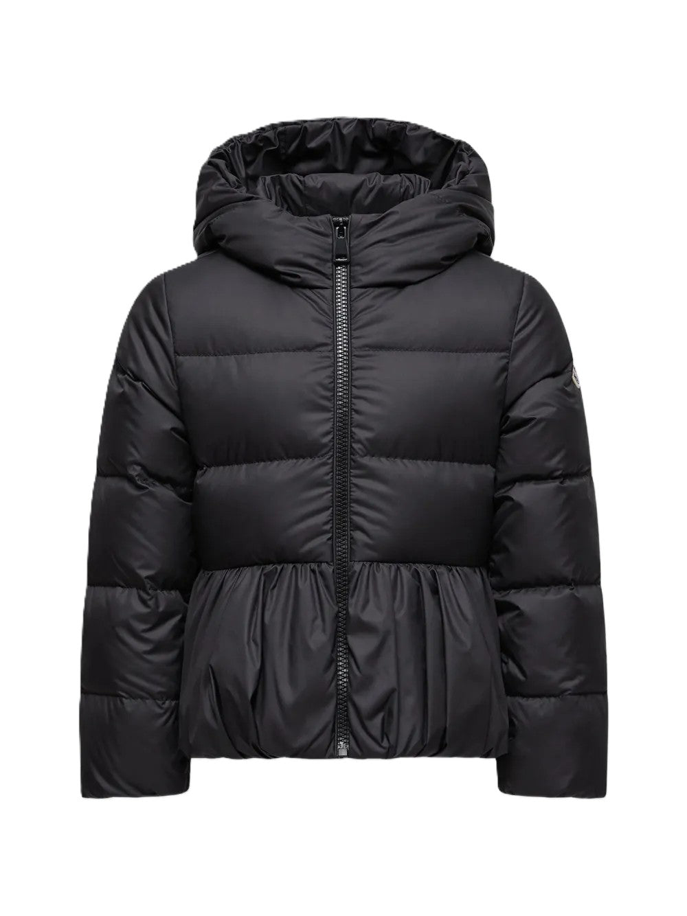 Giubbotto Elisaveta nero per bambina 9541A00119597YW 999 Moncler Kids 