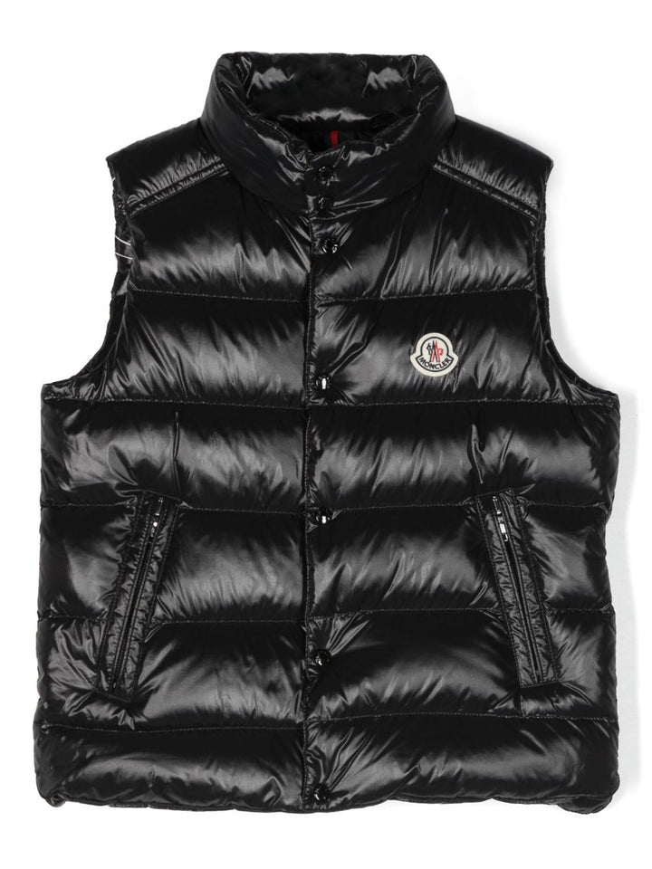 Gilet TIB nero per bambino 9541A1262068950 999 Moncler Kids 