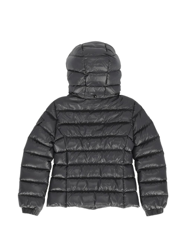 Giubbotto grigio scuro per bambina 9541A5271068950 92A Moncler Kids 