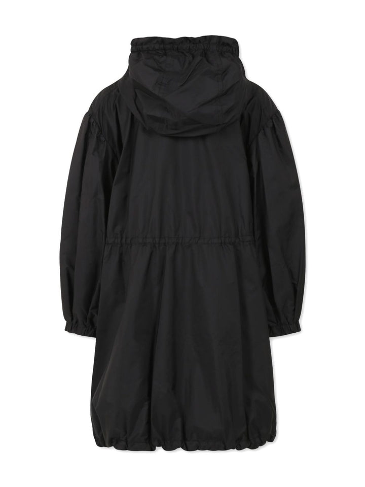 Giubbotto Abelle long nero per bambino 9541C0000953A5E 999 Moncler Kids 