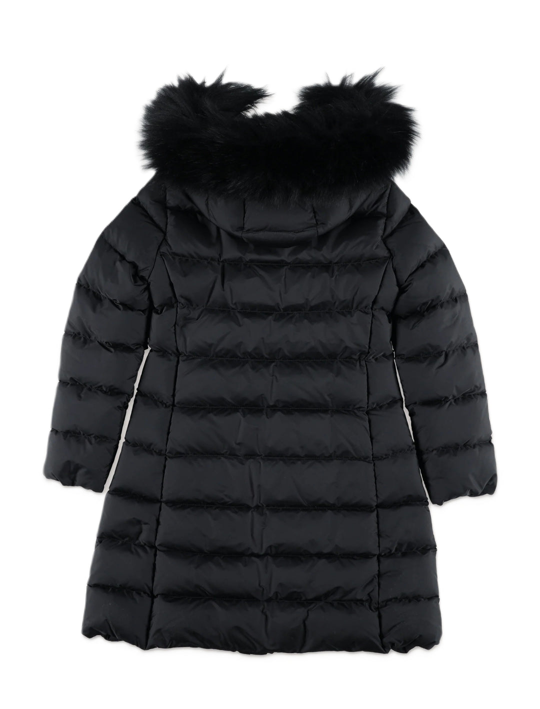 Giubbotto Abelle long nero per bambino 9541C0000953A5E 999 Moncler Kids 
