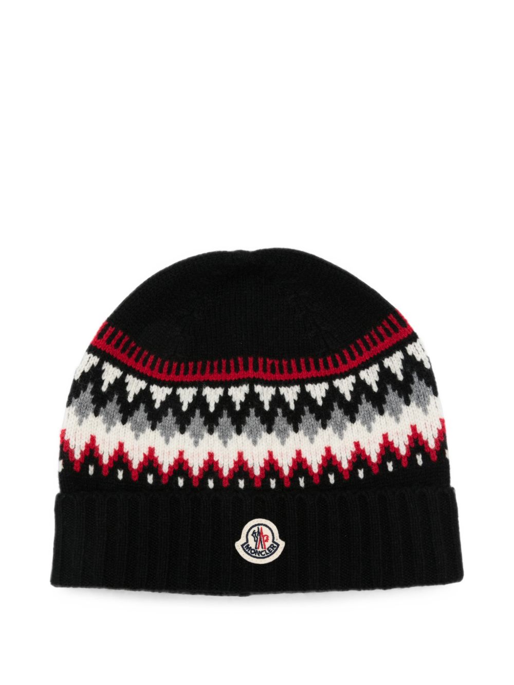 Cappello nero per bambino 9543B00011M1241 999 Moncler Kids 