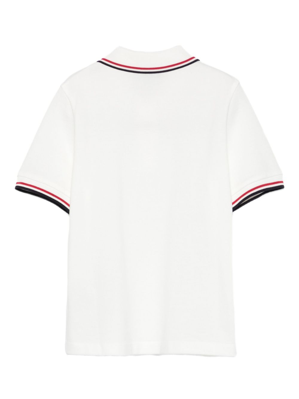 Polo bianca per bambino 9548A000058496W 034 Moncler Kids 