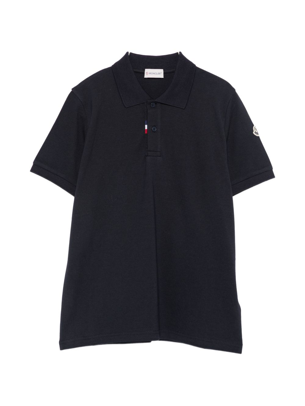 Polo blu navy per bambino 9548A000068496W 778 Moncler Kids 