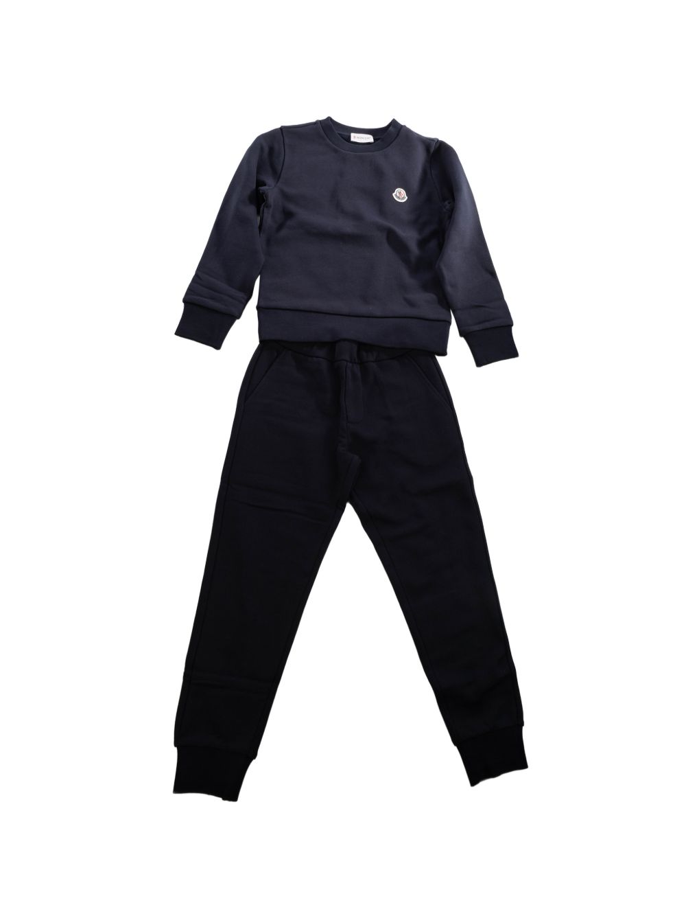 Completo blu navy per bambino 9548M00016899PS 778 Moncler Kids 