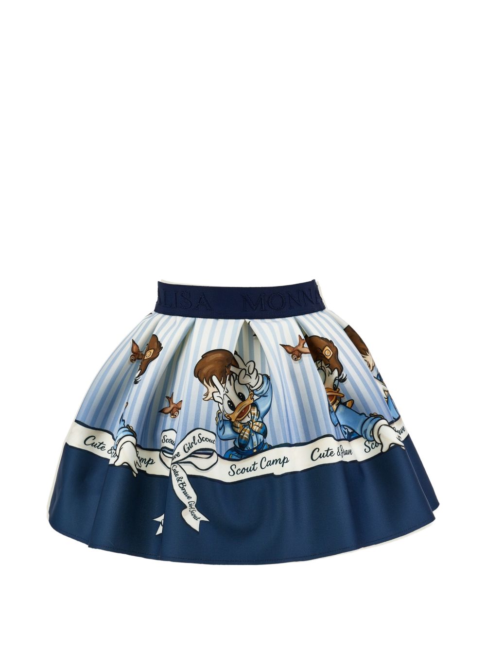 Gonna blu per bambina 11H7078625 0156 Monnalisa Kids 