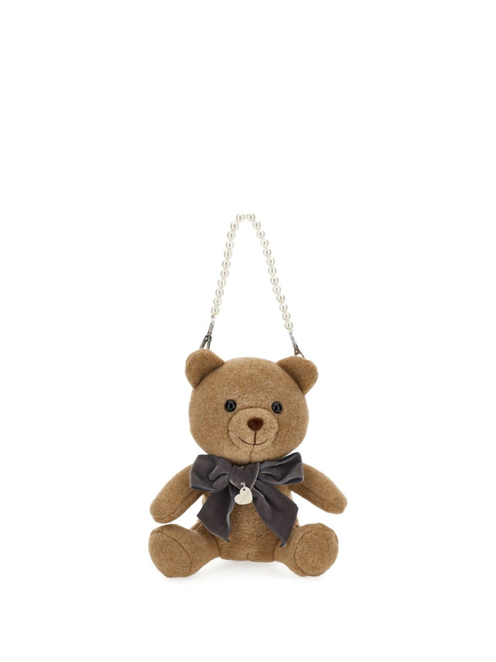Borsa orsetto per bambina 19H0038059 0003 Monnalisa Kids 