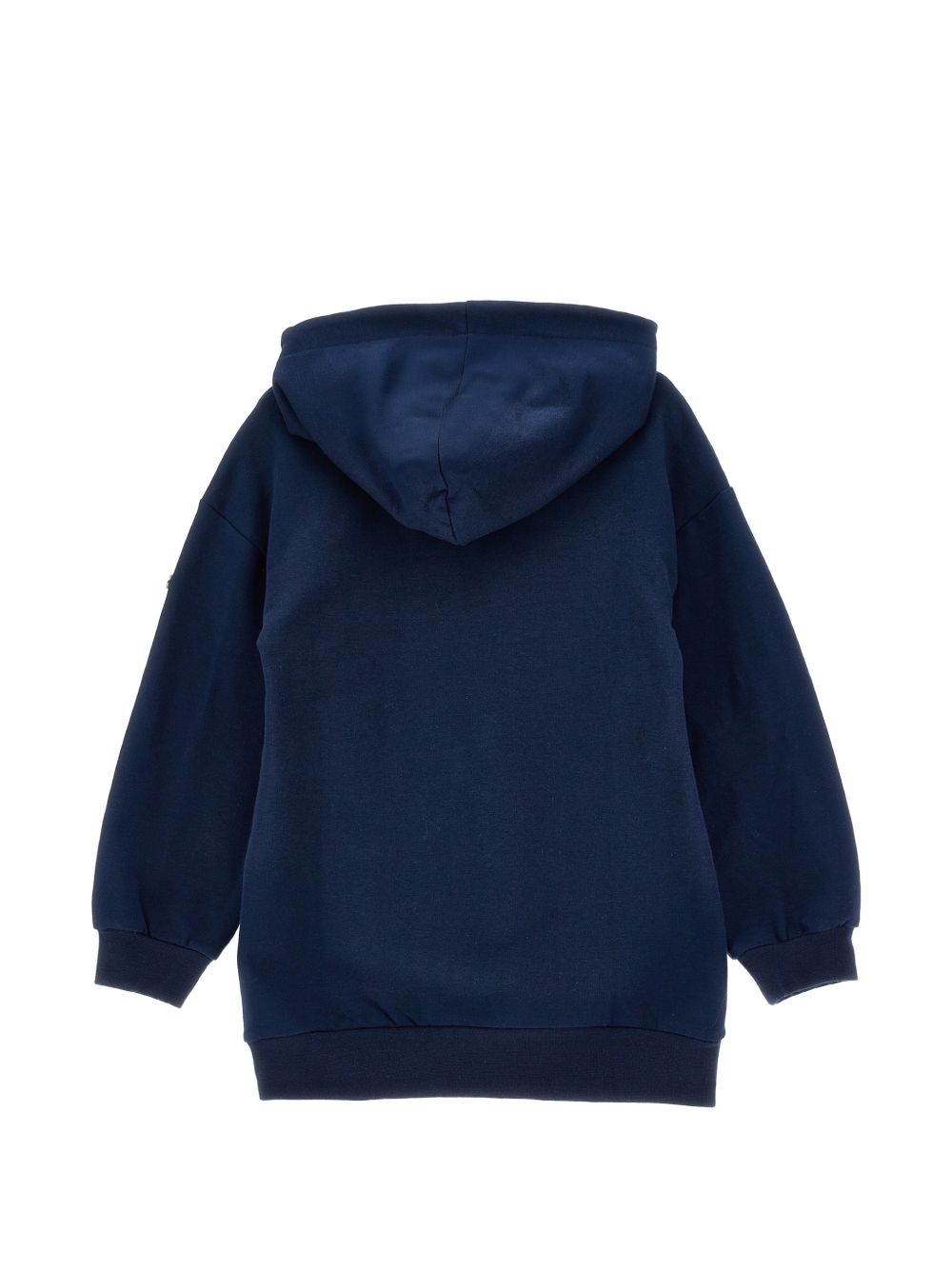 Abito blu navy per bambina 19H9148030 0056 Monnalisa Kids 