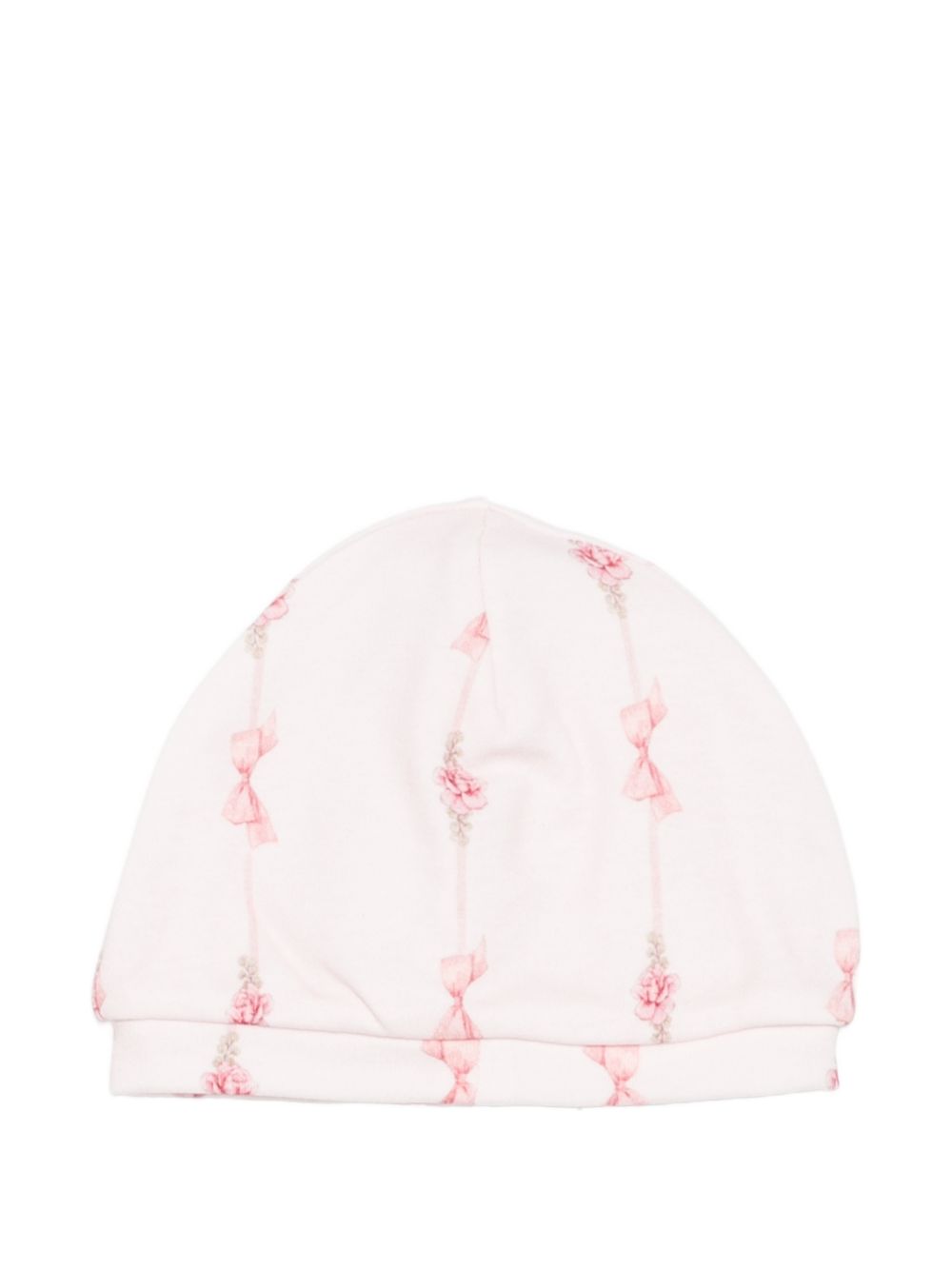 Tutina bianca/rosa per neonata 35H5108000 0191 Monnalisa Kids 