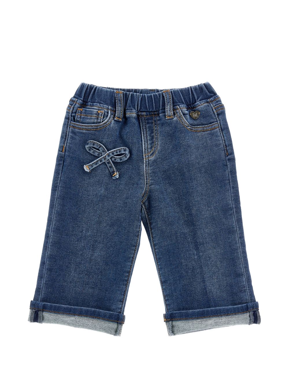 Jeans blu per neonata 37H4048042 0055 Monnalisa Kids 