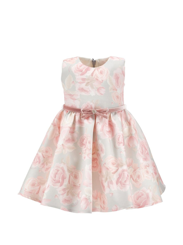 Abito perla/rosa per neonata 73H9028610 3391 Monnalisa Kids 