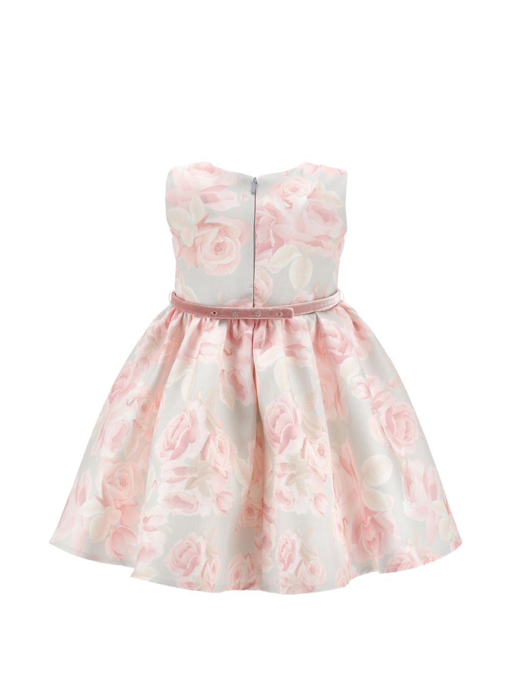 Abito perla/rosa per neonata 73H9028610 3391 Monnalisa Kids 