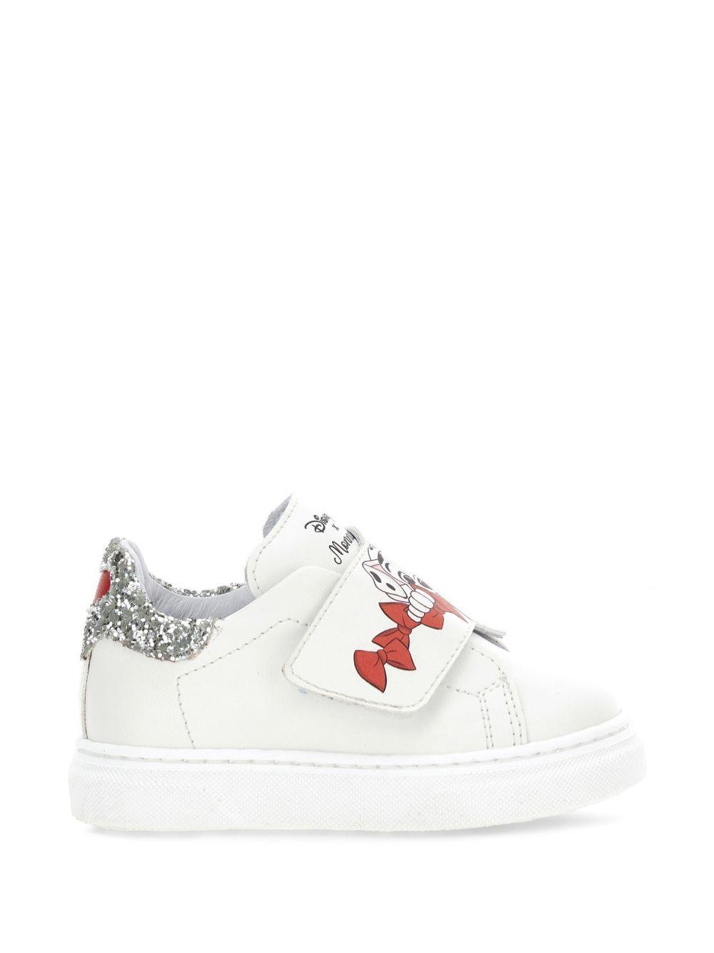 Sneakers bianche per bambina 83H0088771 0143 Monnalisa Kids 