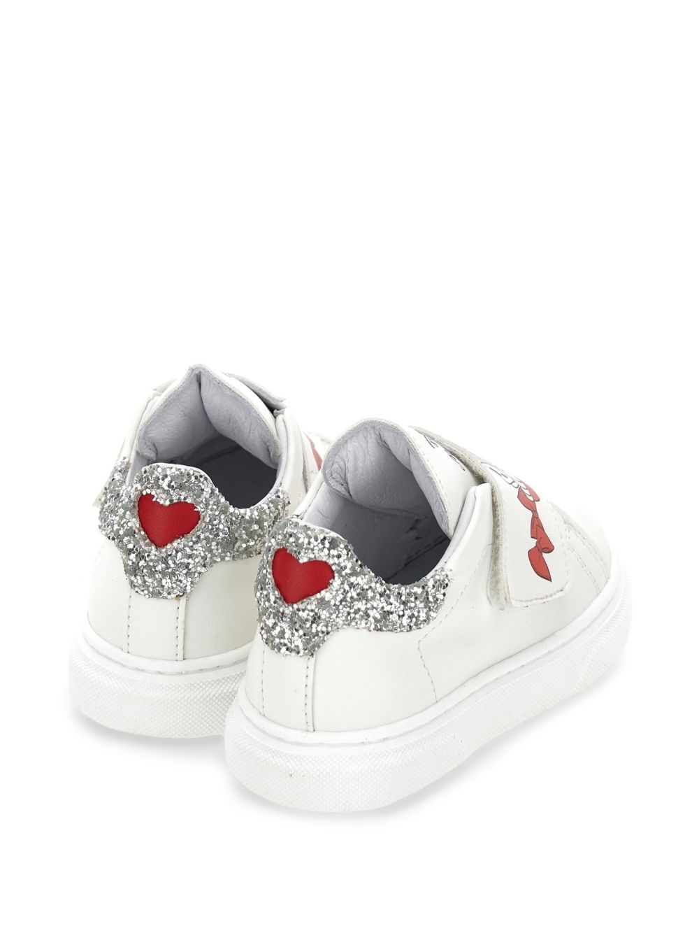 Sneakers bianche per bambina 83H0088771 0143 Monnalisa Kids 