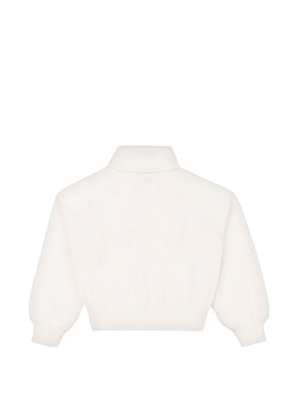 Maglione bianco per bambina HDW02JLHE77 10063 Moschino Kids 