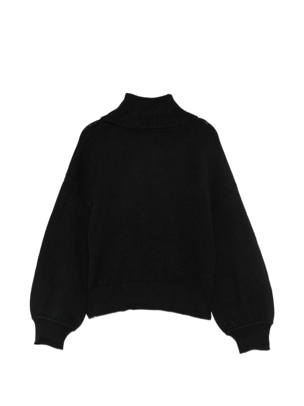 Maglione nero per bambina HDW02JLHE77 60100 Moschino Kids 