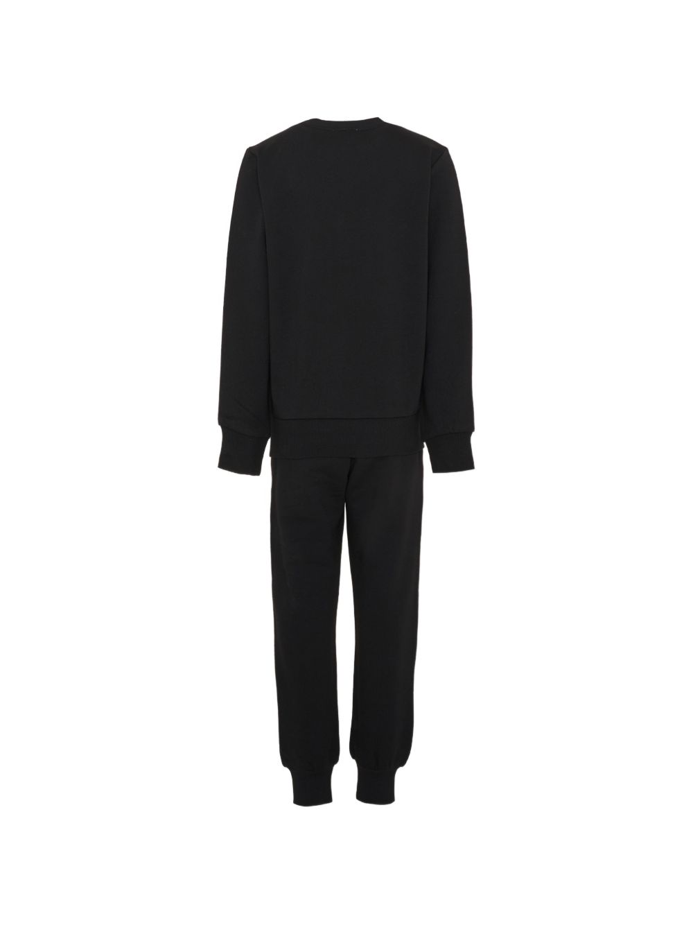 Completo sportivo nero per bambino HUK04SLCA93 60100 Moschino Kids 