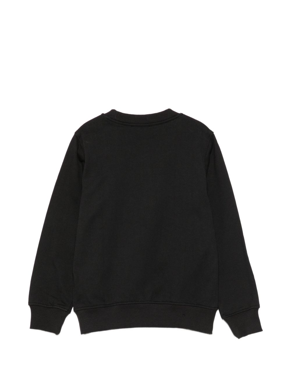 Felpa nera per bambino HXF08VLCA83 60100 Moschino Kids 