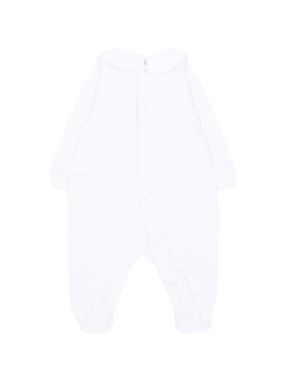 Tutina bianca per neonato M5Y037LCA40 10101 Moschino Kids 