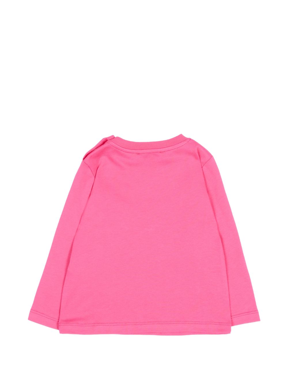 T-shirt fucsia per neonata MNO014LAA58 51450 Moschino Kids 