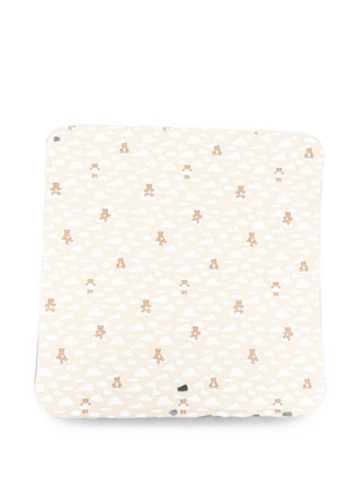 Coperta beige per neoanto MSB00FLCA40 82640 Moschino Kids 