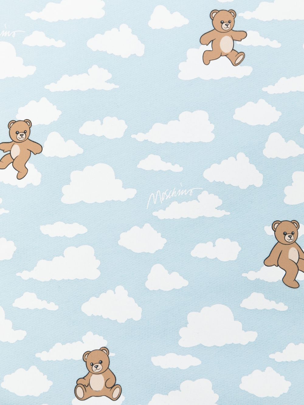 Coperta celeste per neonato MSB00FLCA40 83679 Moschino Kids 