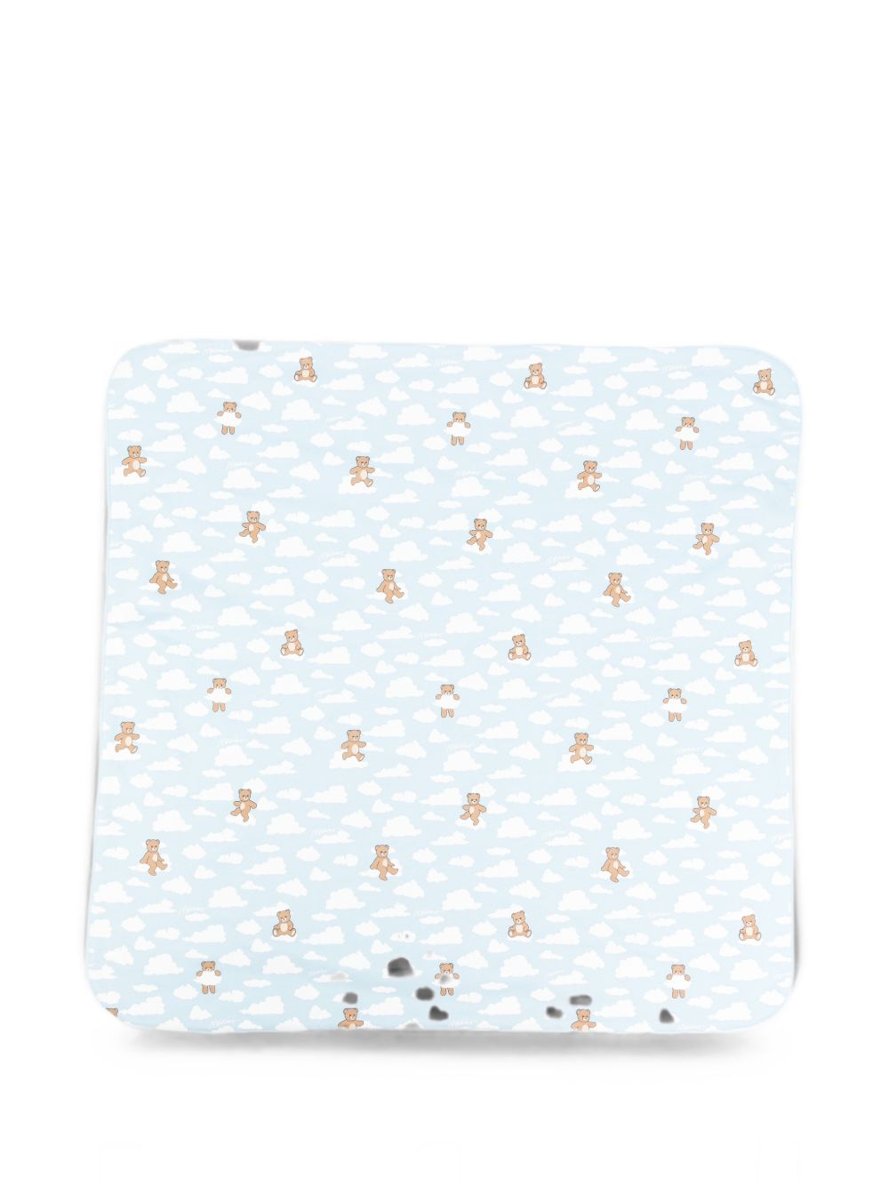 Coperta celeste per neonato MSB00FLCA40 83679 Moschino Kids 