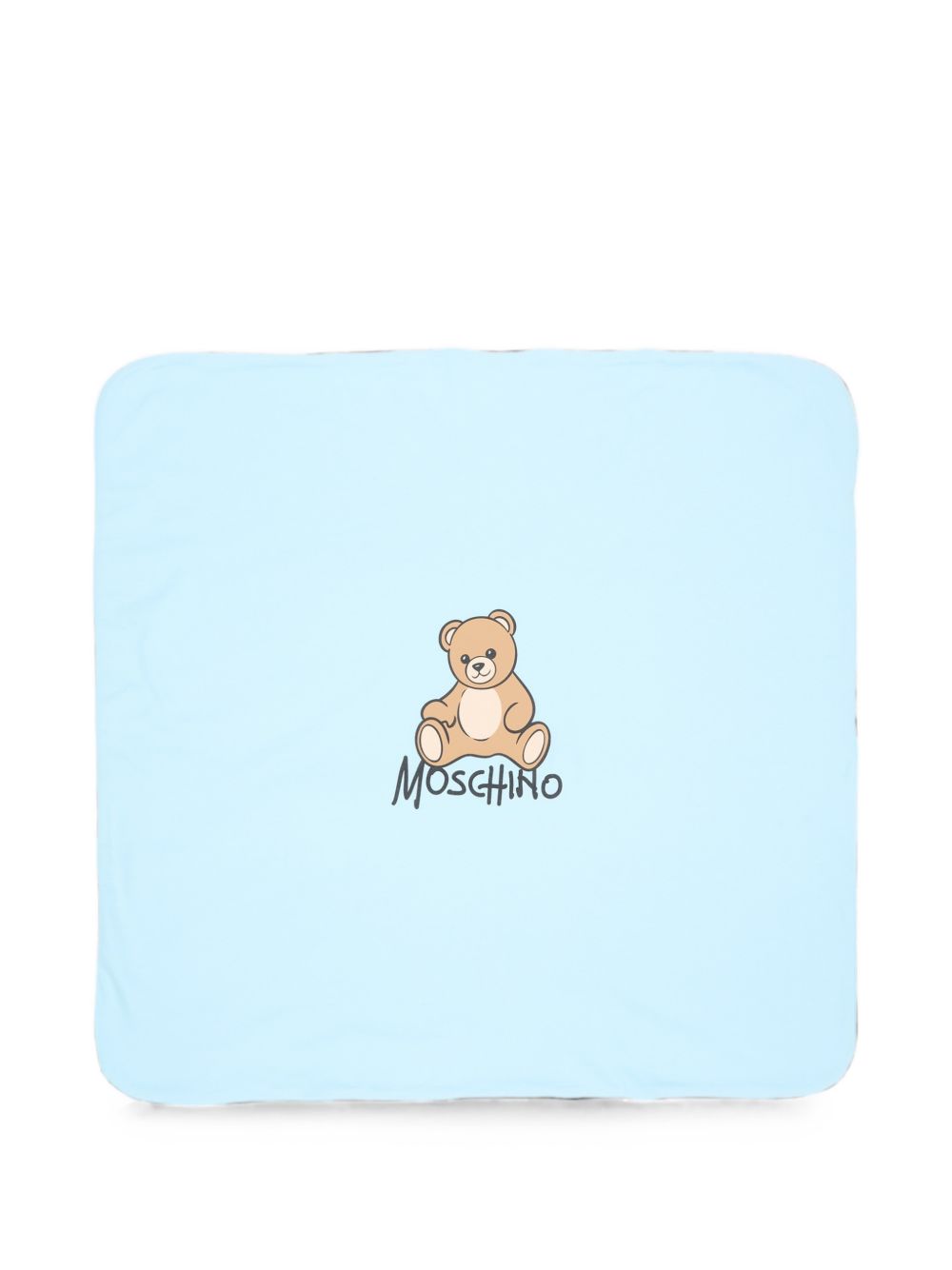 Coperta celeste per neonato MTB00FLCA40 40304 Moschino Kids 