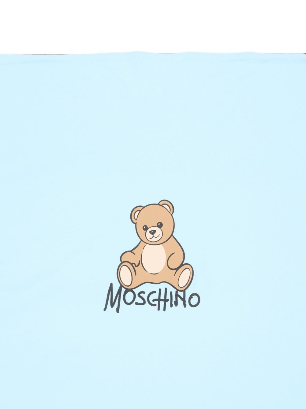 Coperta celeste per neonato MTB00FLCA40 40304 Moschino Kids 