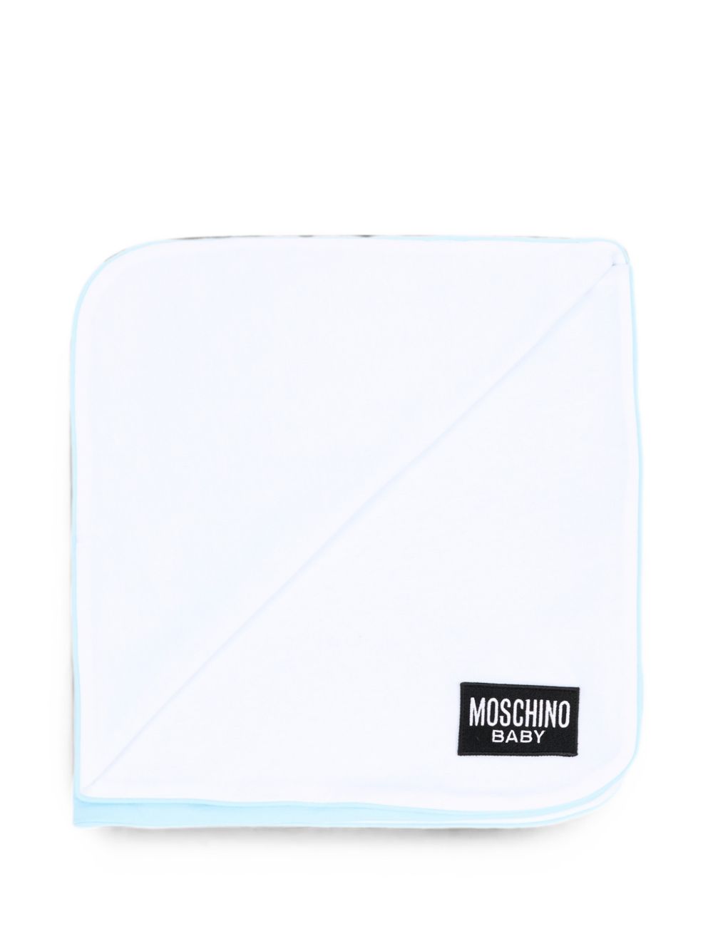 Coperta celeste per neonato MTB00FLCA40 40304 Moschino Kids 
