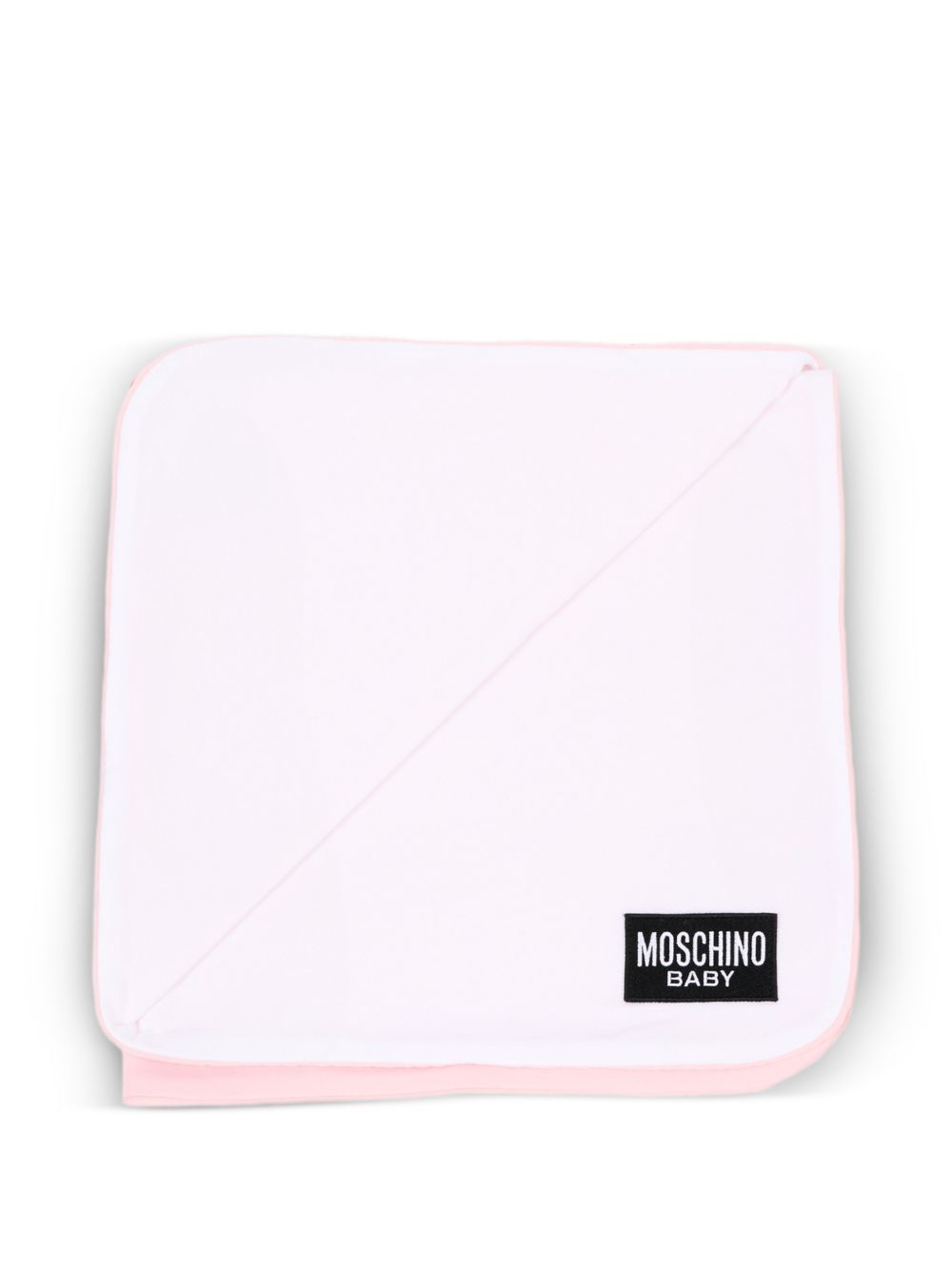Coperta rosa chiaro per neonato MTB00FLCA40 50209 Moschino Kids 