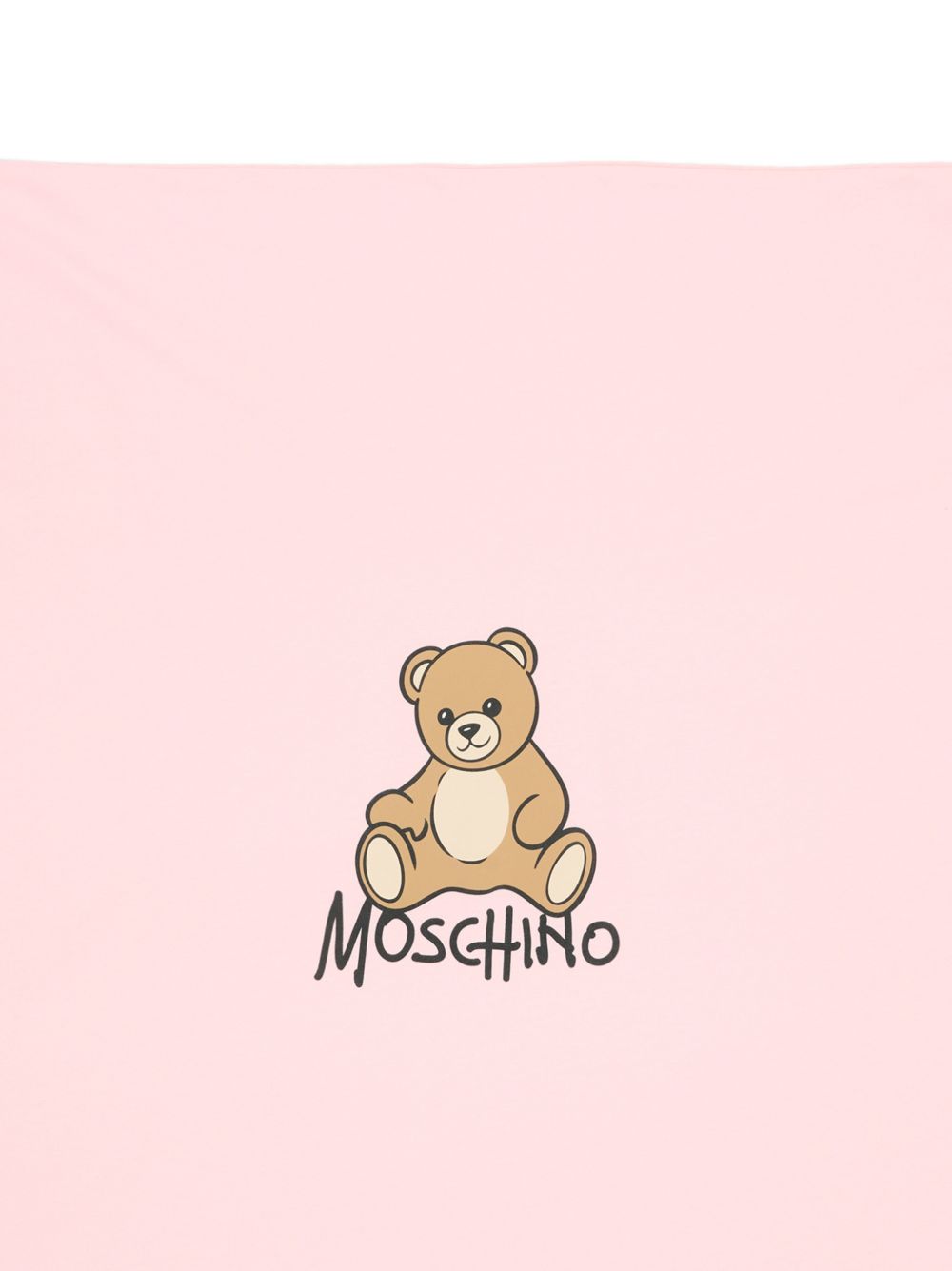 Coperta rosa chiaro per neonato MTB00FLCA40 50209 Moschino Kids 
