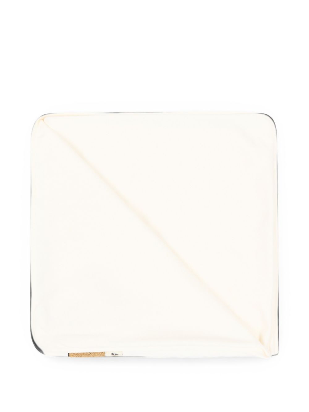 Coperta bianco crema per neonato MUB00NLCA93 10063 Moschino Kids 
