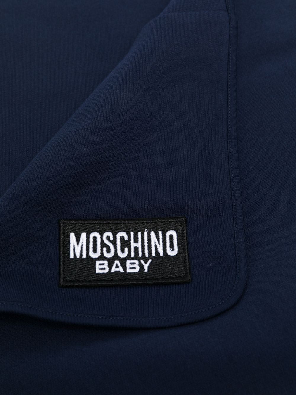 Coperta blu navy per neonato MUB00NLCA93 40016 Moschino Kids 