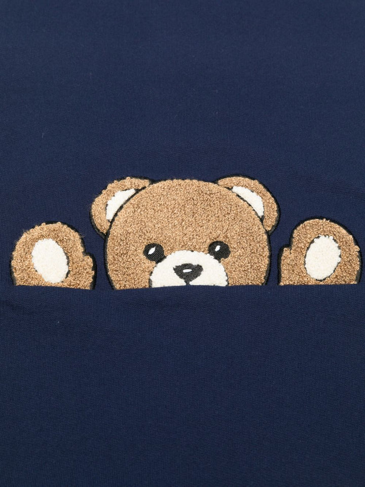 Coperta blu navy per neonato MUB00NLCA93 40016 Moschino Kids 