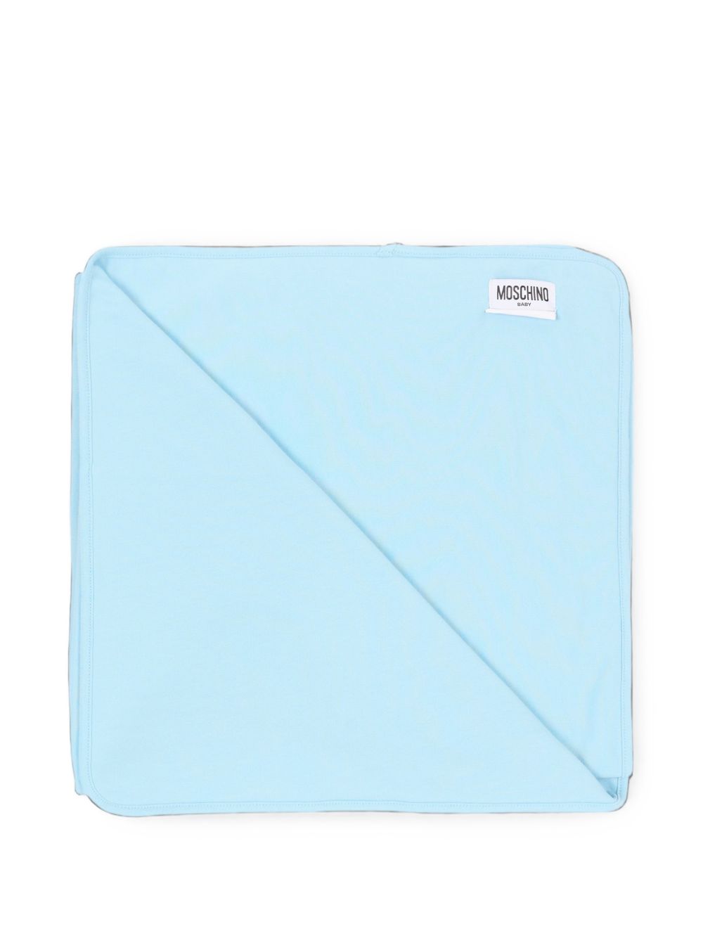 Coperta azzurra per neonata MUB00NLCA93 40304 Moschino Kids 