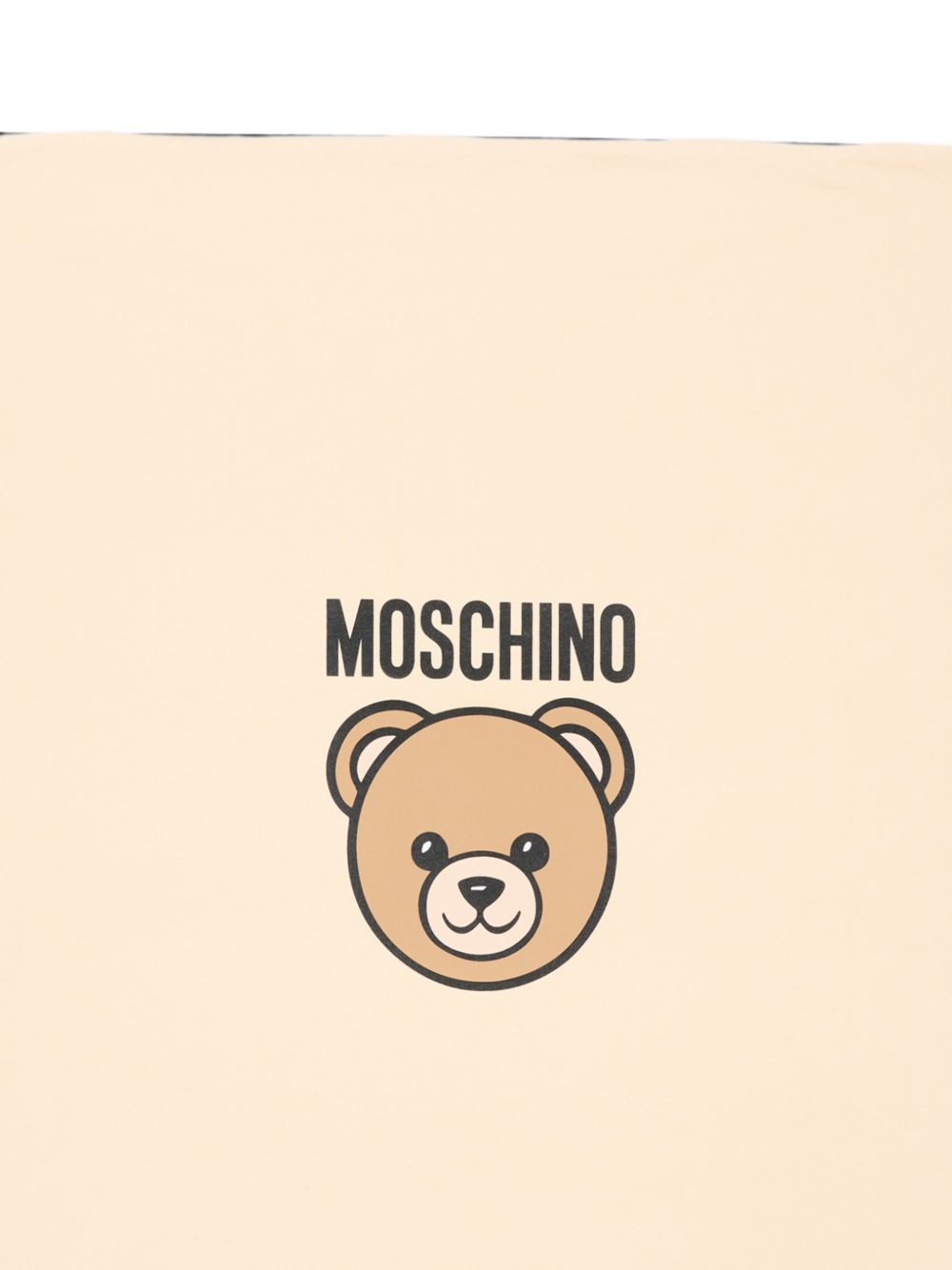 Coperta beige per neonato MUB00OLCA40 20404 Moschino Kids 
