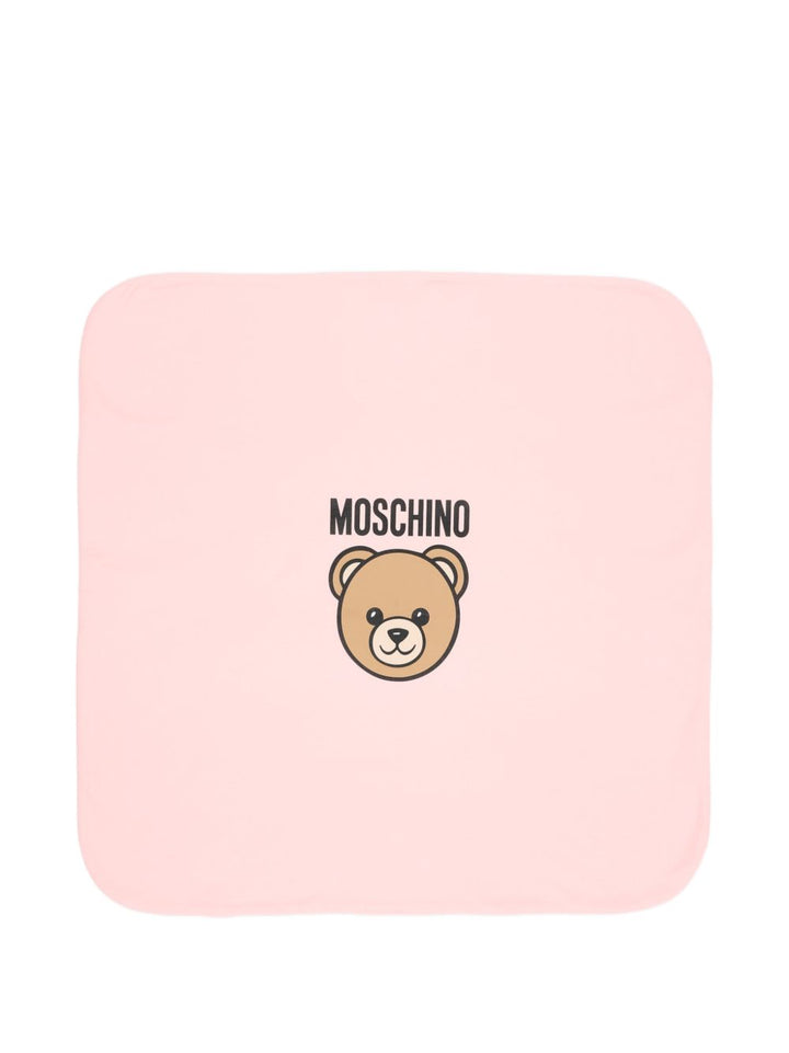 Coperta rosa per neonato MUB00OLCA40 50209 Moschino Kids 