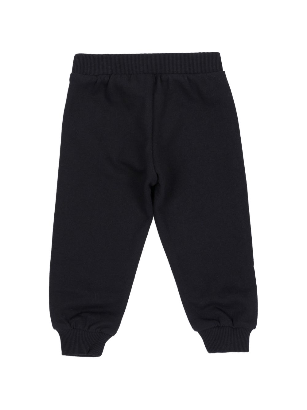 Pantalone nero per neonato MUP064LCA93 60100 Moschino Kids 