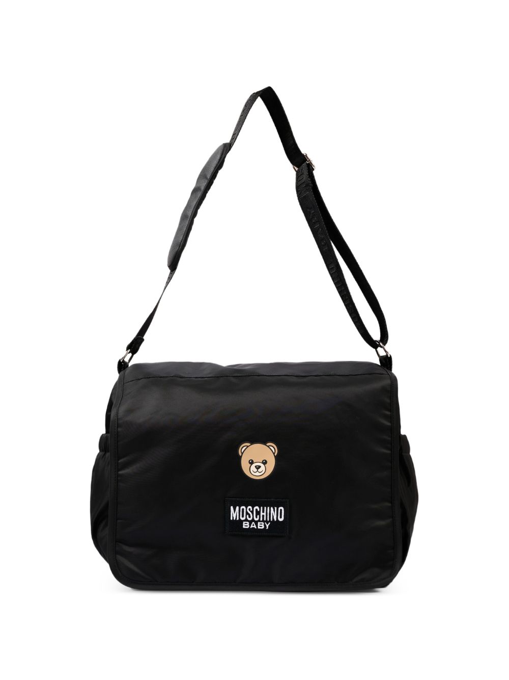 Borsa mamma nera MUX05YL3AC5 60100 Moschino Kids 