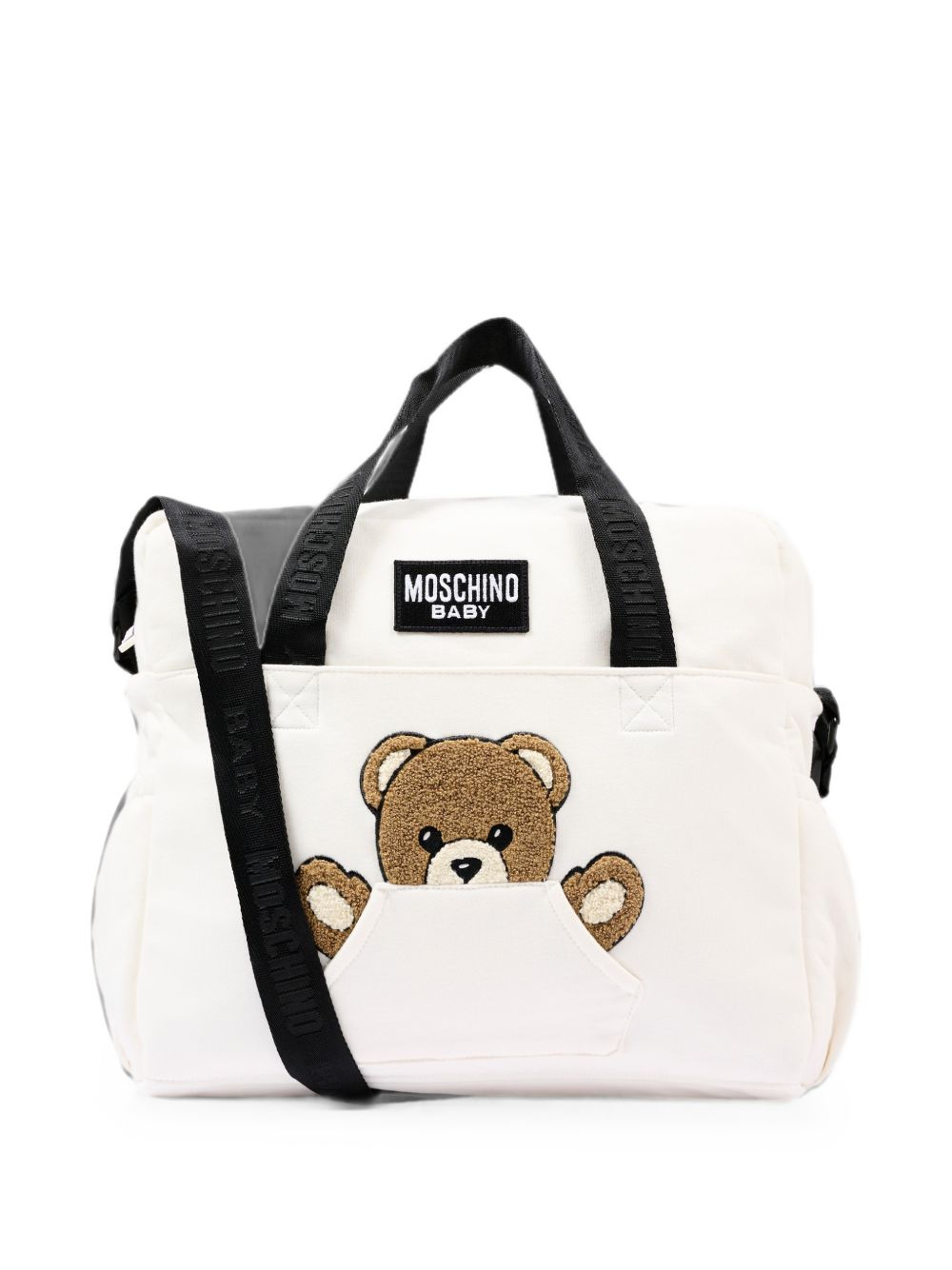 Borsa mamma bianca MUX062LCA93 10063 Moschino Kids 