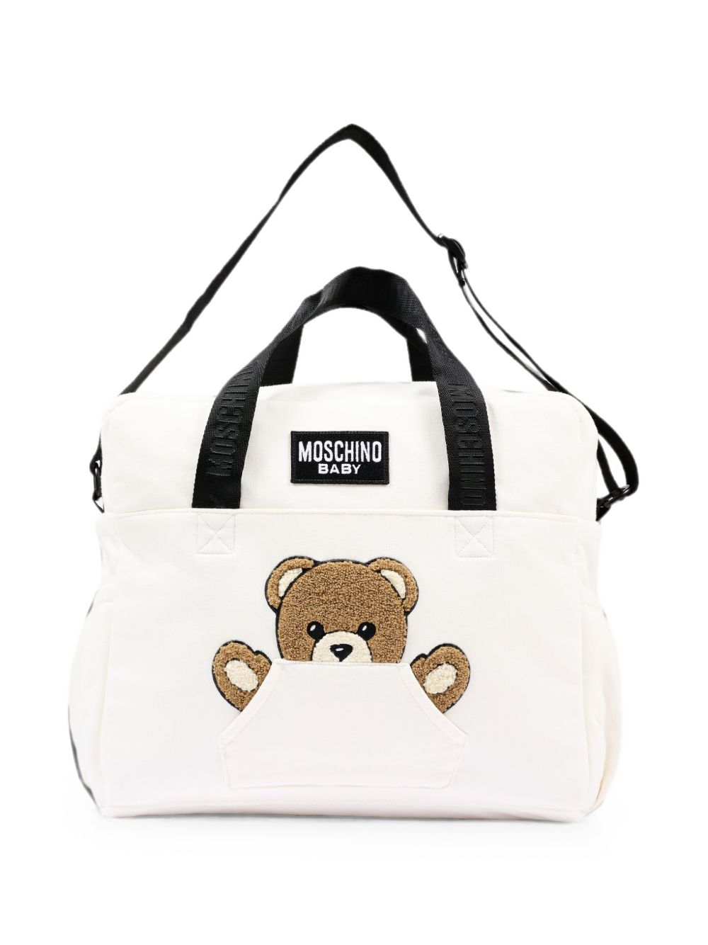 Borsa mamma bianca MUX062LCA93 10063 Moschino Kids 