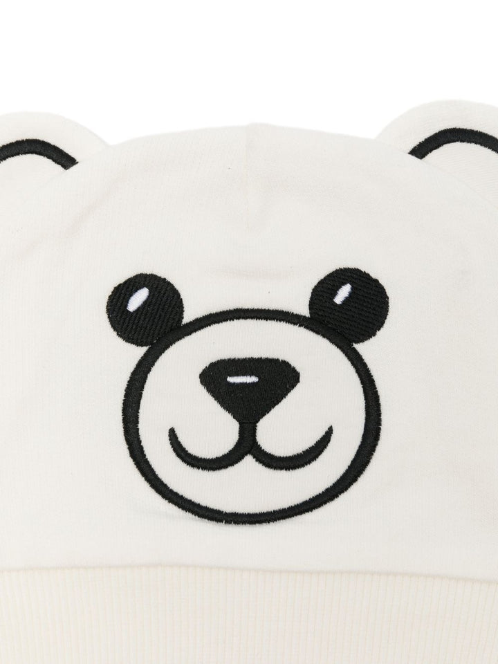 Cappello bianco per neoanto MUX063LCA93 10063 Moschino Kids 
