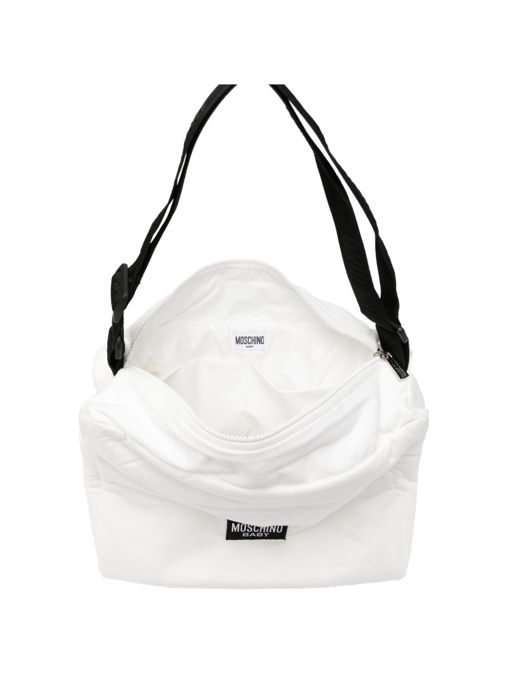 Borsa mamma bianca MUX067LCA40 10063 Moschino Kids 