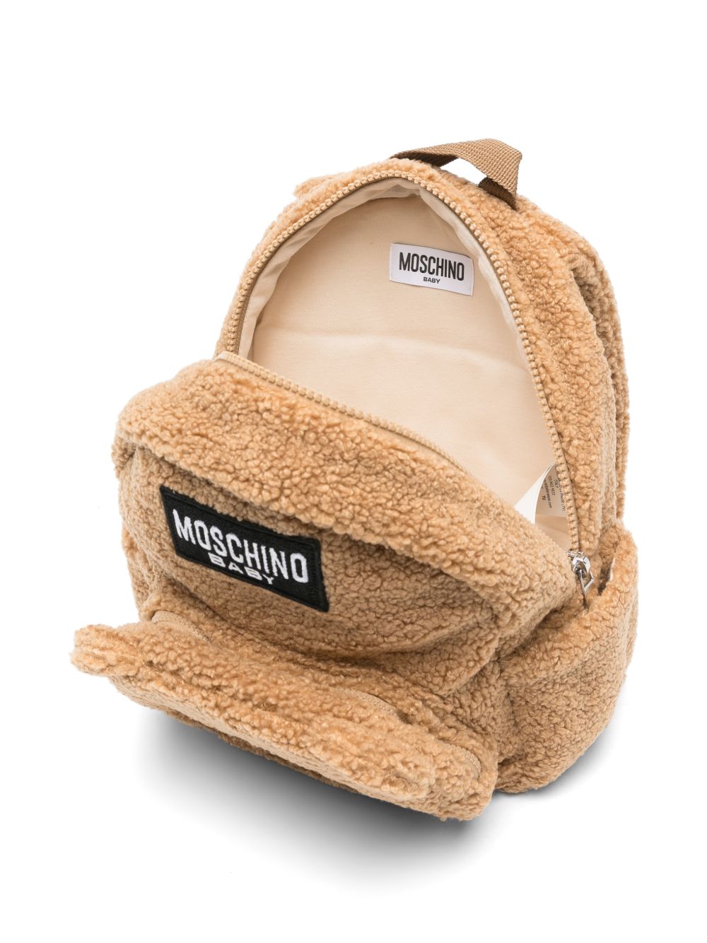 Zaino marrone per bambino MUX06ALIA00 20351 Moschino Kids 