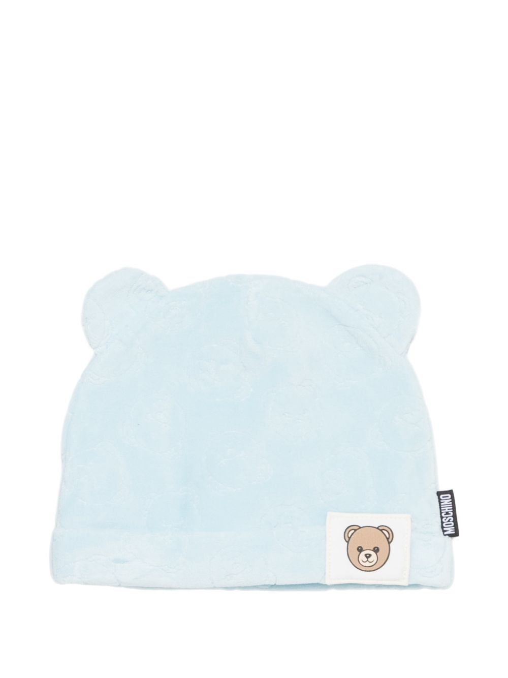 Tutina blu cielo per neonato MUY09ELGB12 40304 Moschino Kids 