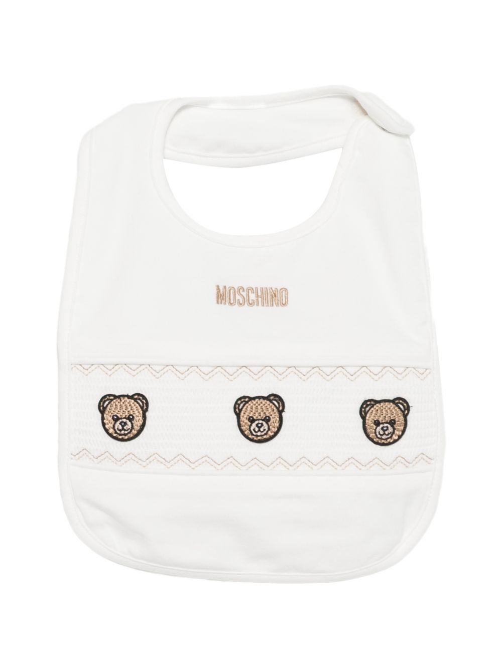 Tutina bianca per neonato MUY09FLDA66 10063 Moschino Kids 