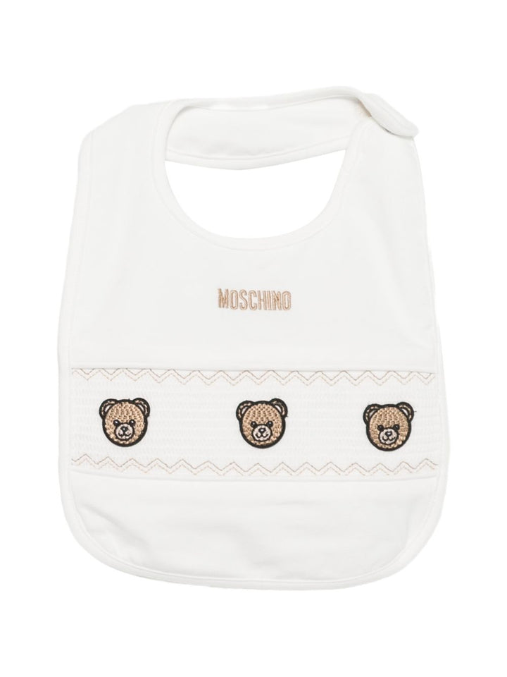 Tutina bianca per neonato MUY09FLDA66 10063 Moschino Kids 