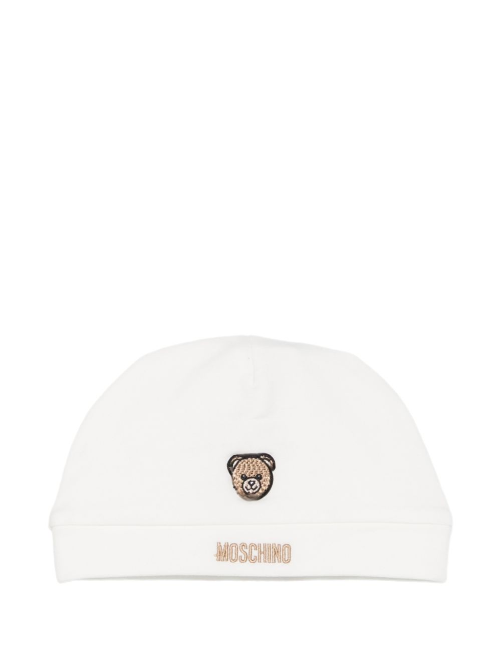 Tutina bianca per neonato MUY09FLDA66 10063 Moschino Kids 